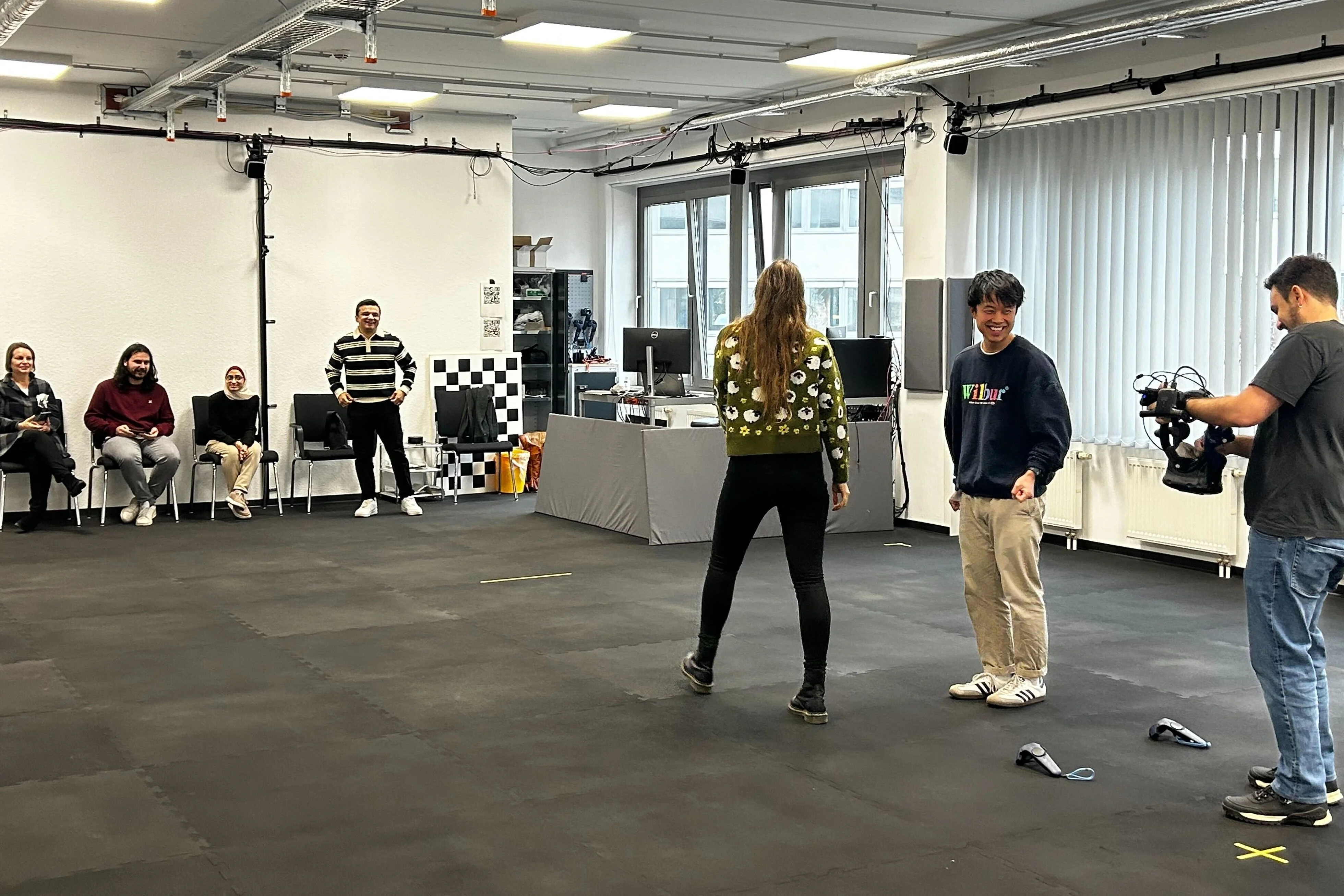 Visitors at the VR Lab Dies 2025