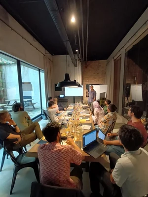 Workshopping at the Lab Retreat 2024