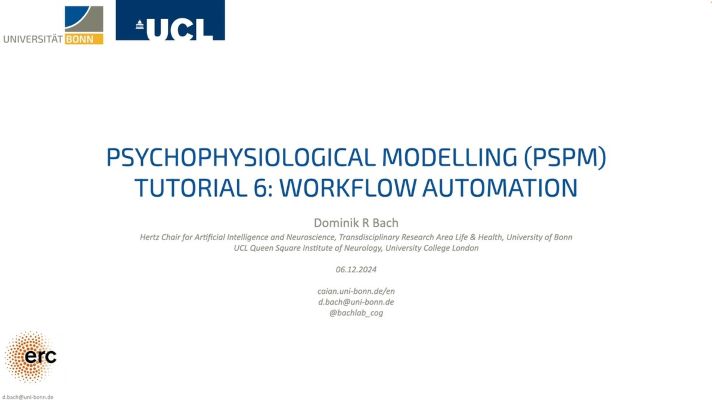 PsPM Tutorial 6